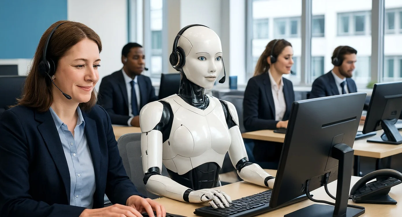 KI-Assistenten Illustration